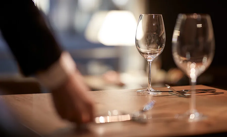 Wine glasses