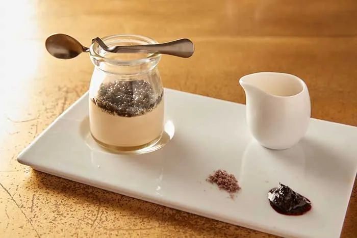 Pedro Ximénez pudding