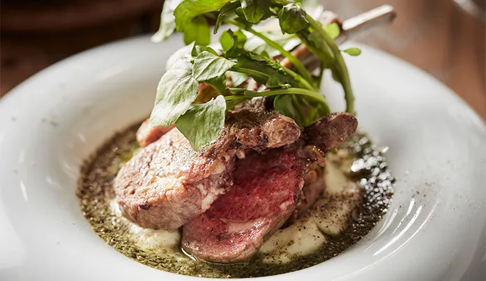 Roast lamb