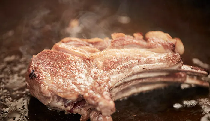 Roast lamb