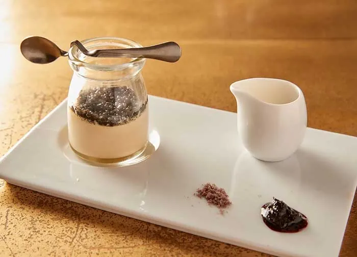 Pedro Ximénez pudding