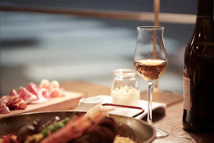 A glass of sherry